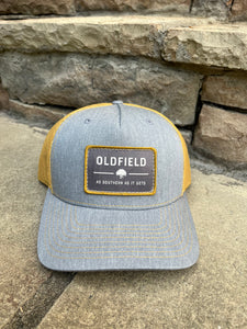 Oldfield Woven Patch Trucker Hat