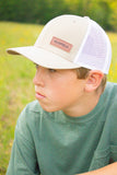 Oldfield Leather Patch Trucker Hat