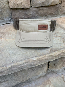 Oldfield Leather Patch Visor