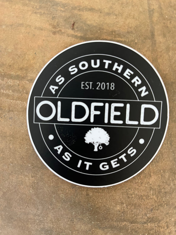 OLDFIELD STICKER