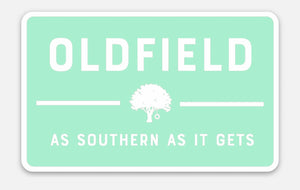 OLDFIELD STICKER