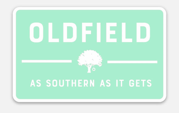 OLDFIELD STICKER