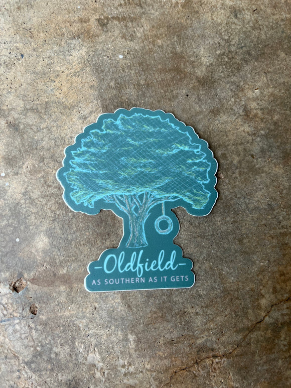 OLDFIELD STICKER