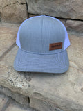 Oldfield Leather Patch Trucker Hat
