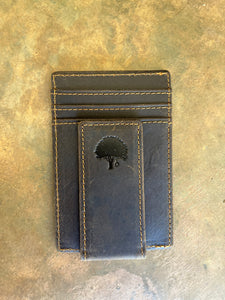 LEATHER FRONT POCKET WALLET