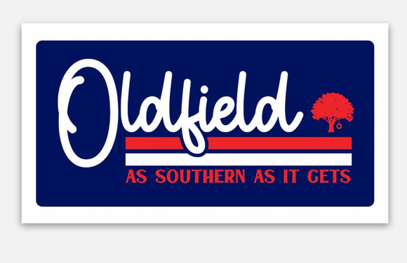 OLDFIELD STICKER