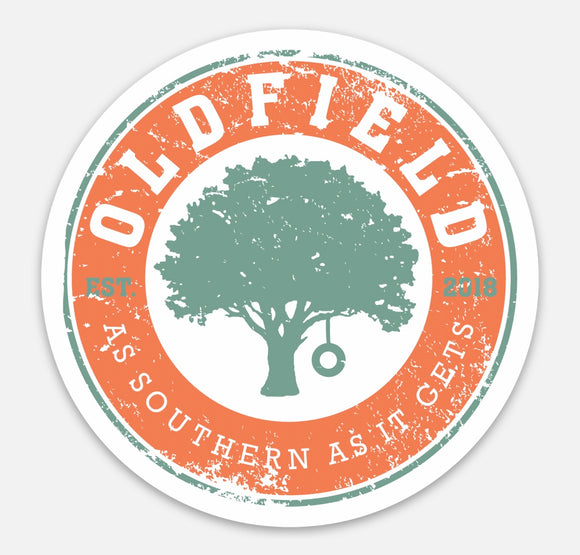 OLDFIELD STICKER