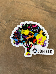 SPLATTER TREE STICKER