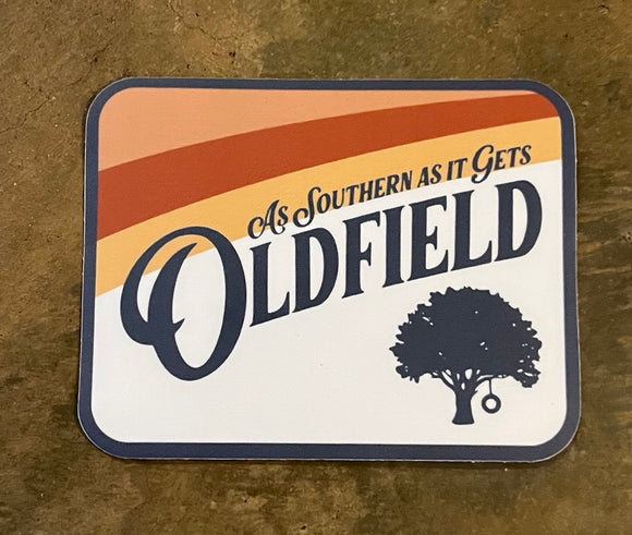 OLDFIELD STICKER