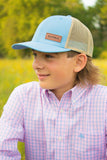 Oldfield Leather Patch Trucker Hat